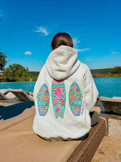 Sunset Surf Multicolor Hoodie – Cozy & Trendy Streetwear