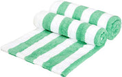 100% Cotton Terry Cabana Stripe Pool & Beach Towel