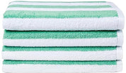 100% Cotton Terry Cabana Stripe Pool & Beach Towel