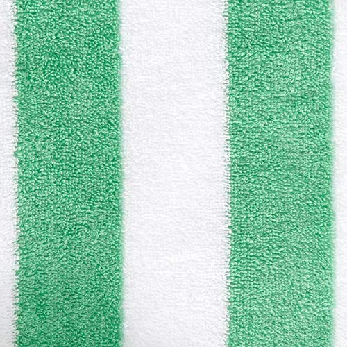 100% Cotton Terry Cabana Stripe Pool & Beach Towel