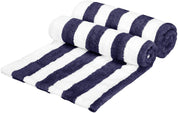 100% Cotton Terry Cabana Stripe Pool & Beach Towel