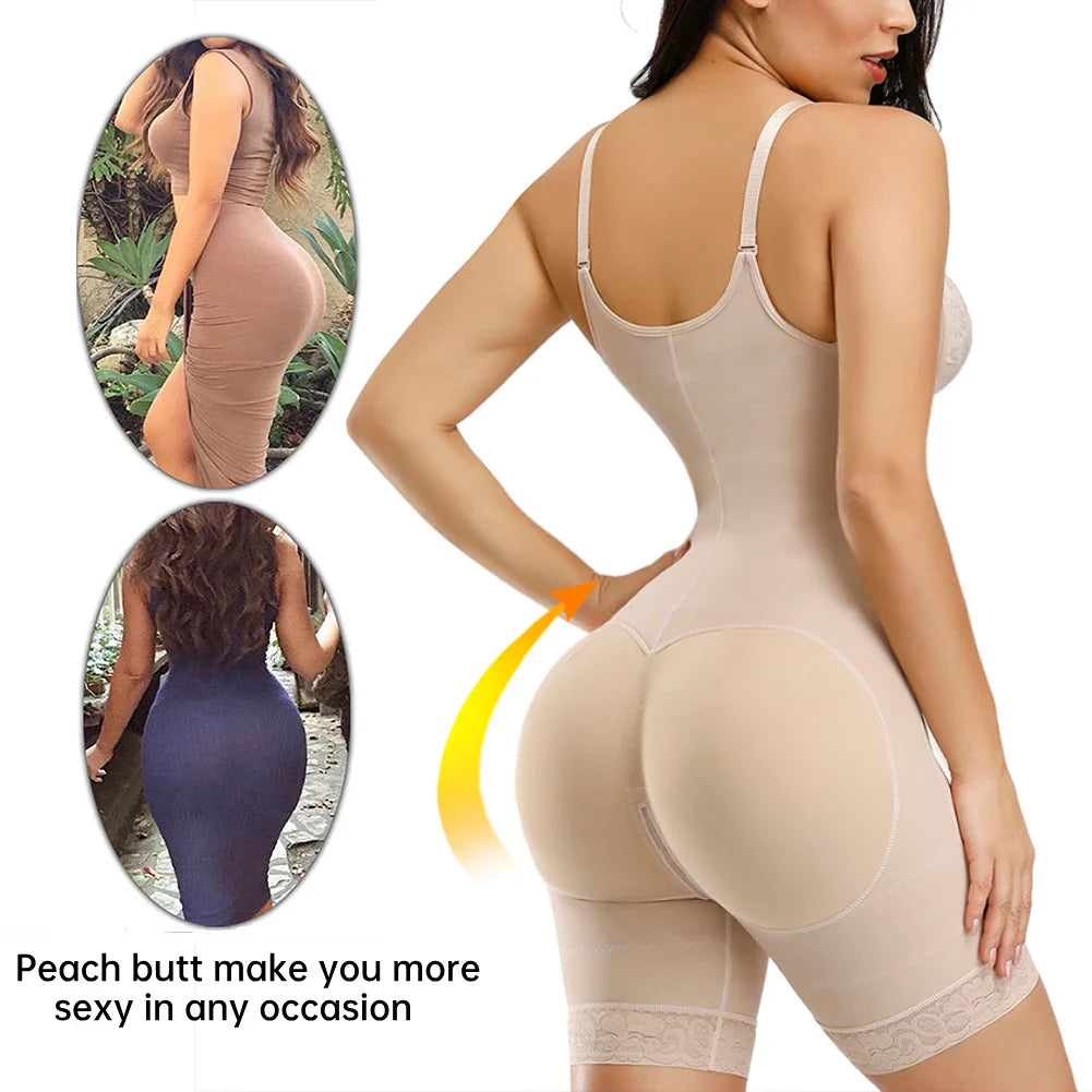 Detachable Straps Full Body Shaper