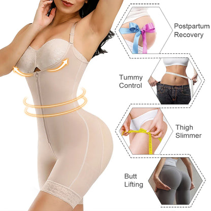 Detachable Straps Full Body Shaper