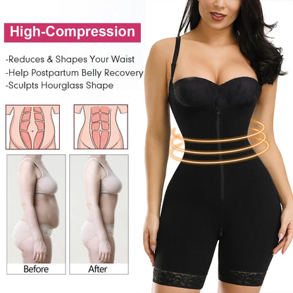 Detachable Straps Full Body Shaper