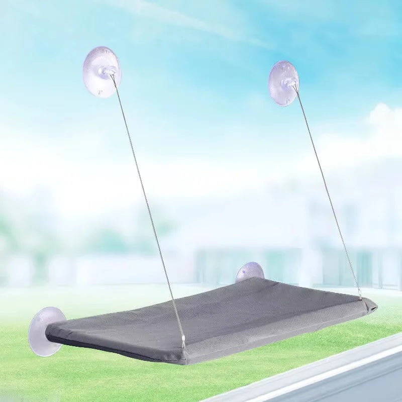 Ultra Soft Cat Window Hammock Bed Securely Mounted Space Saving Cat Perch Ideal for Feline Naptime Top Pet Accessories for Cats