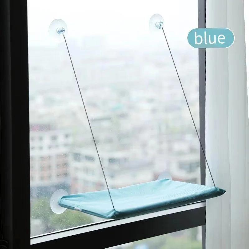 Ultra Soft Cat Window Hammock Bed Securely Mounted Space Saving Cat Perch Ideal for Feline Naptime Top Pet Accessories for Cats