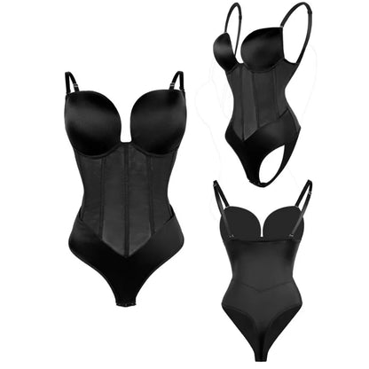 Women's Body Shaper Compression Bodysuit One Piece