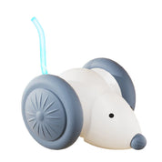 Electric Mouse Car Pet toys Interactive Cat Toy Rechargeable Automatic Teaser with Intelligent Obstacle Avoidance Pet Products